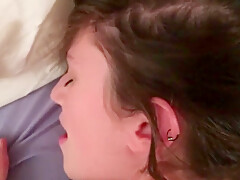 Glorious Blowjob And Fucking With Horny Girlfriend