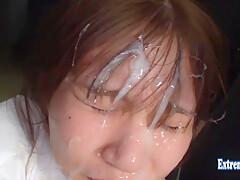 Idol Watanabe Mao Fucked On Train Gets Creampie And Massive Bukkake Excellent Jav Action In This Clip