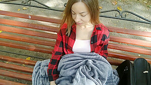 Public masturbation in the park